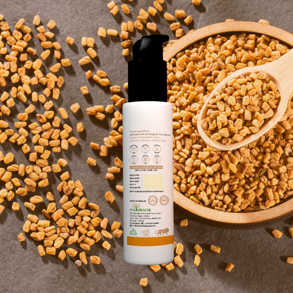 Castor Methi Hair Oil - Image 2