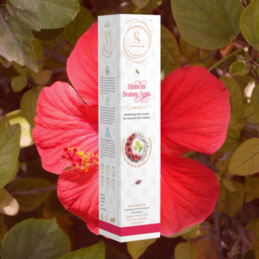 Hibiscus Brahmi Amla Hair Oil - Image 3